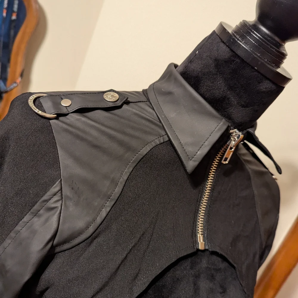 Lip service Gangsta Pranksta Gothic punk zip shrug bolero jacket - Picture 5 of 7